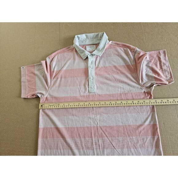 Linksoul Short Sleeve Polo  Size Large Stripe - Picture 7 of 13